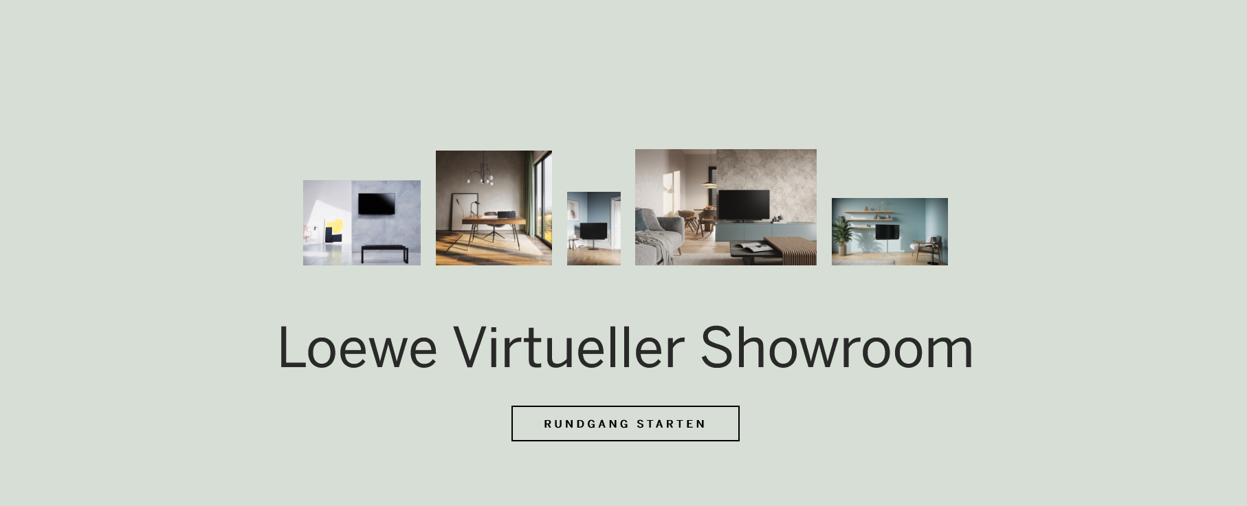 Virtueller Loewe  Showroom