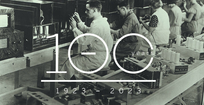LOEWE 100 Jahre Firmengeschichte