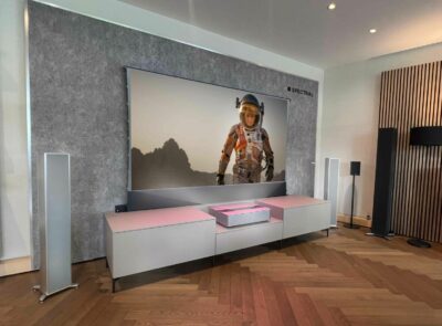 SPECTRAL NEXT NXL2704 Sideboard für Laser TV  Farbe: Pebble